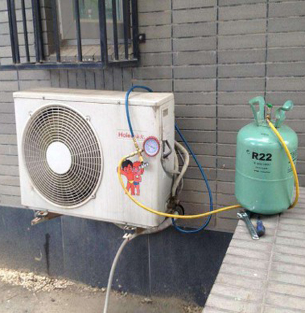 渝水空调加氟